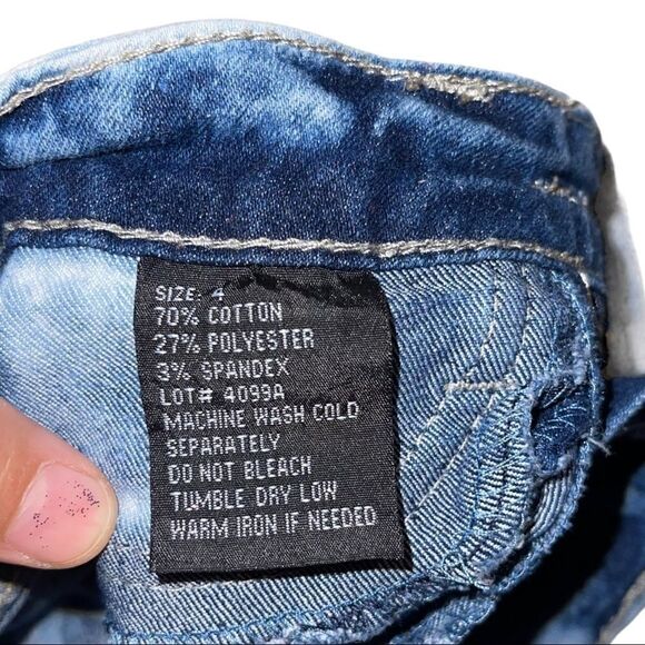 ‎4/$25 - OSC Acid Wash Skinny Jeans - Picture 5 of 5